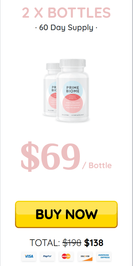 PrimeBiome Buy 2