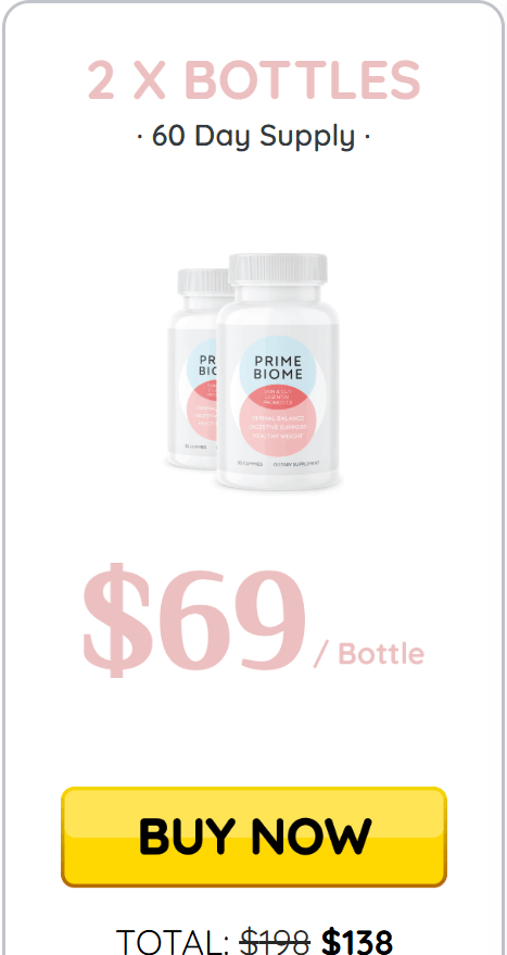 PrimeBiome buy 2 Bottle